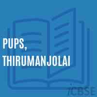 Pups, Thirumanjolai Primary School Logo
