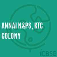 Annai N&ps, Ktc Colony Primary School Logo