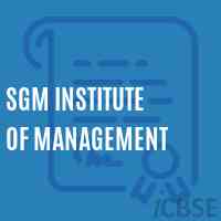 Sgm Institute of Management Logo
