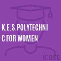 K.E.S.Polytechnic For Women College Logo