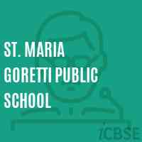 St. Maria Goretti Public School Logo