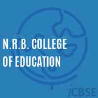 N.R.B. College of Education Logo