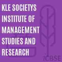Kle Societys Institute of Management Studies and Research Logo