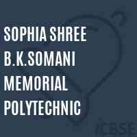 Sophia Shree B.K.Somani Memorial Polytechnic College Logo