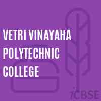 Vetri Vinayaha Polytechnic College Logo