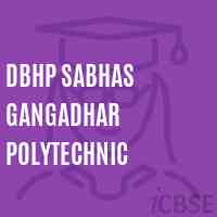 Dbhp Sabhas Gangadhar Polytechnic College Logo