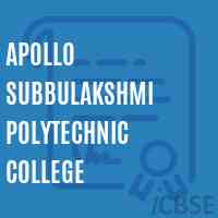 Apollo Subbulakshmi Polytechnic College Logo
