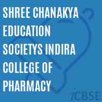 Shree Chanakya Education Societys Indira College of Pharmacy Logo