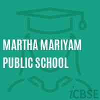 Martha Mariyam Public School Logo