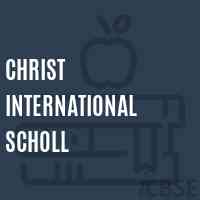 Christ International Scholl School Logo