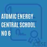 ATOMIC ENERGY CENTRAL SCHOOL No 6 Logo