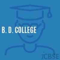 B. D. College Logo