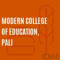 Modern College of Education, Pali Logo