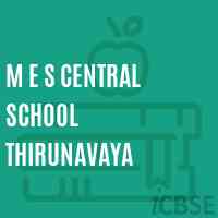 M E S Central School Thirunavaya Logo