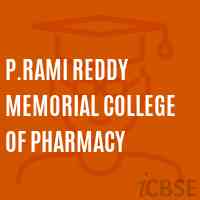 P.Rami Reddy Memorial College of Pharmacy Logo