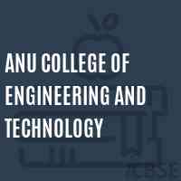 Anu College of Engineering and Technology Logo