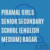Piramal Girls Senior Secondary School (English Medium) Bagar Logo