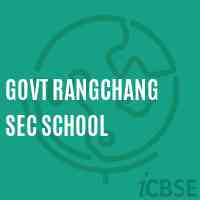Govt Rangchang Sec School Logo
