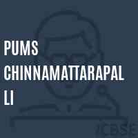 Pums Chinnamattarapalli Middle School Logo