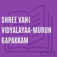 Shree Vani Vidyalayaa-Murungapakkam Secondary School Logo