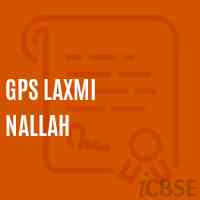 Gps Laxmi Nallah Primary School Logo
