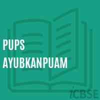 Pups Ayubkanpuam Primary School Logo
