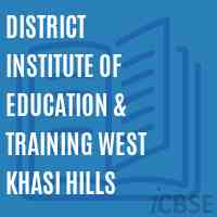 District Institute of Education & Training West Khasi Hills Logo