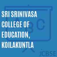 Sri Srinivasa College of Education, Koilakuntla Logo
