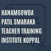 Hanamgowda Patil Smaraka Teacher Training Institute Koppal Logo