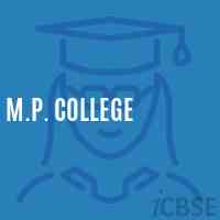 M.P. College Logo