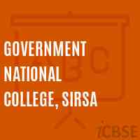 Government National College, Sirsa Logo