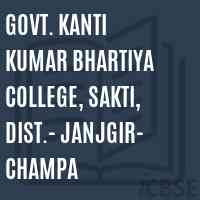 Govt. Kanti Kumar Bhartiya College, Sakti, Dist.- Janjgir- Champa Logo