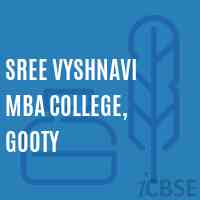 Sree Vyshnavi MBA College, Gooty Logo