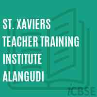 St. Xaviers Teacher Training Institute Alangudi Logo