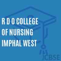 R D O College of Nursing Imphal West Logo