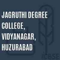 Jagruthi Degree College, Vidyanagar, Huzurabad Logo