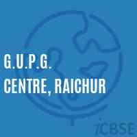 G.U.P.G. Centre, Raichur College Logo