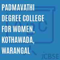 Padmavathi Degree College for Women, Kothawada, Warangal Logo