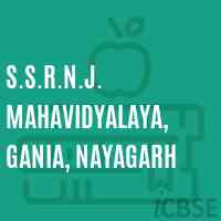 S.S.R.N.J. Mahavidyalaya, Gania, Nayagarh College Logo