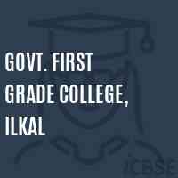 Govt. First Grade College, Ilkal Logo