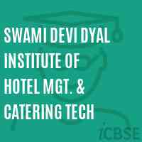 Swami Devi Dyal Institute of Hotel Mgt. & Catering Tech Logo