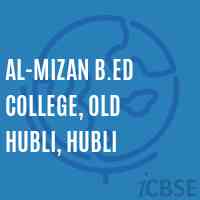 Al-Mizan B.Ed College, Old Hubli, Hubli Logo