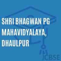 Shri Bhagwan PG Mahavidyalaya, Dhaulpur College Logo