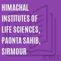 Himachal Institutes of Life Sciences, Paonta Sahib, Sirmour Logo