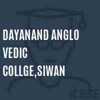 Dayanand Anglo Vedic Collge,Siwan College Logo