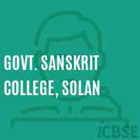 Govt. Sanskrit College, Solan Logo