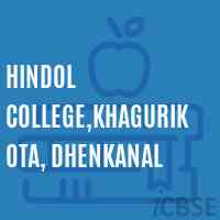 Hindol College,Khagurikota, Dhenkanal Logo