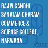 Rajiv Gandhi Sanatam Dharam Commerce & Science College, Narwana Logo