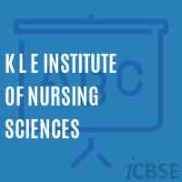 K L E Institute of Nursing Sciences Logo