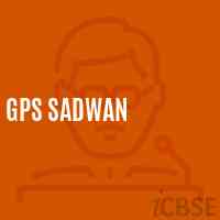 Gps Sadwan Primary School Logo